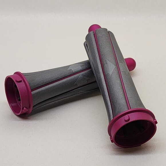 Dyson Airwrap Other - Dyson Airwrap 30mm Curling Barrels / Genuine Parts / Nickel/Fuchsia / L&R Pair